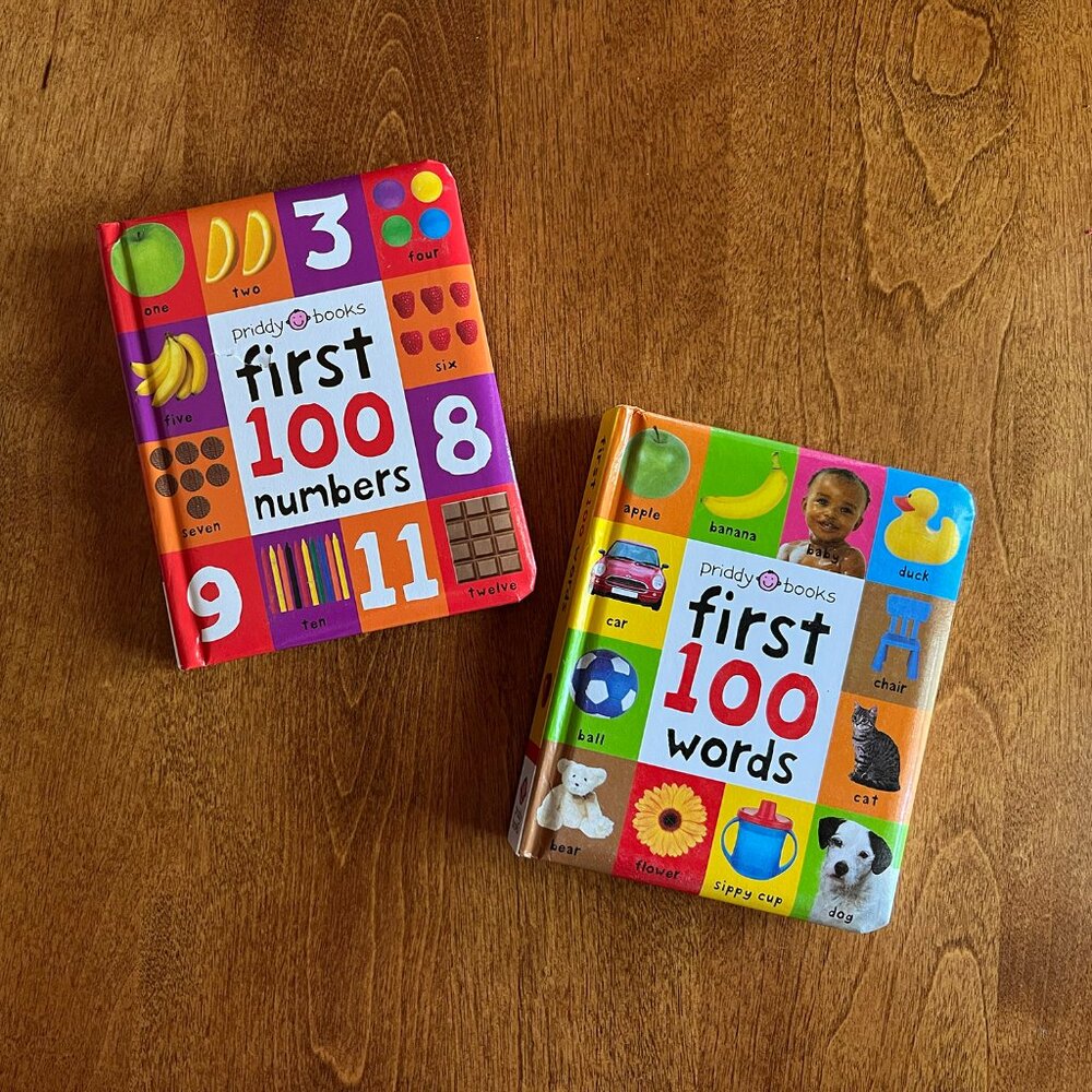 Priddy Books "First 100" board books NWOT